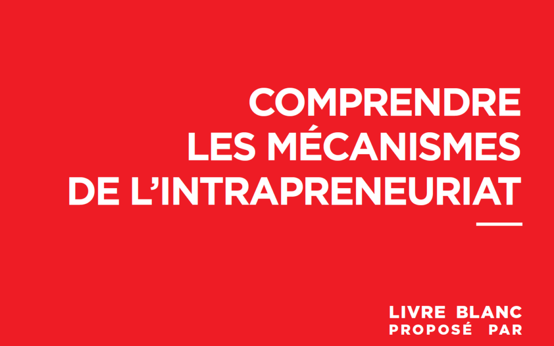 LIVRE BLANC – Comprendre les mécanismes de l’intrapreneuriat