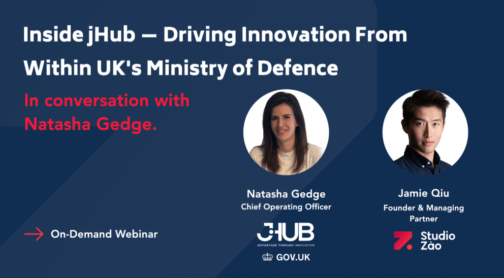 Inside jHub – Driving Innovation From Within UK’s Ministry of Defence